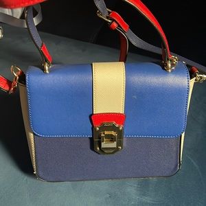 Red, Navy and white brand new Aldo handbag